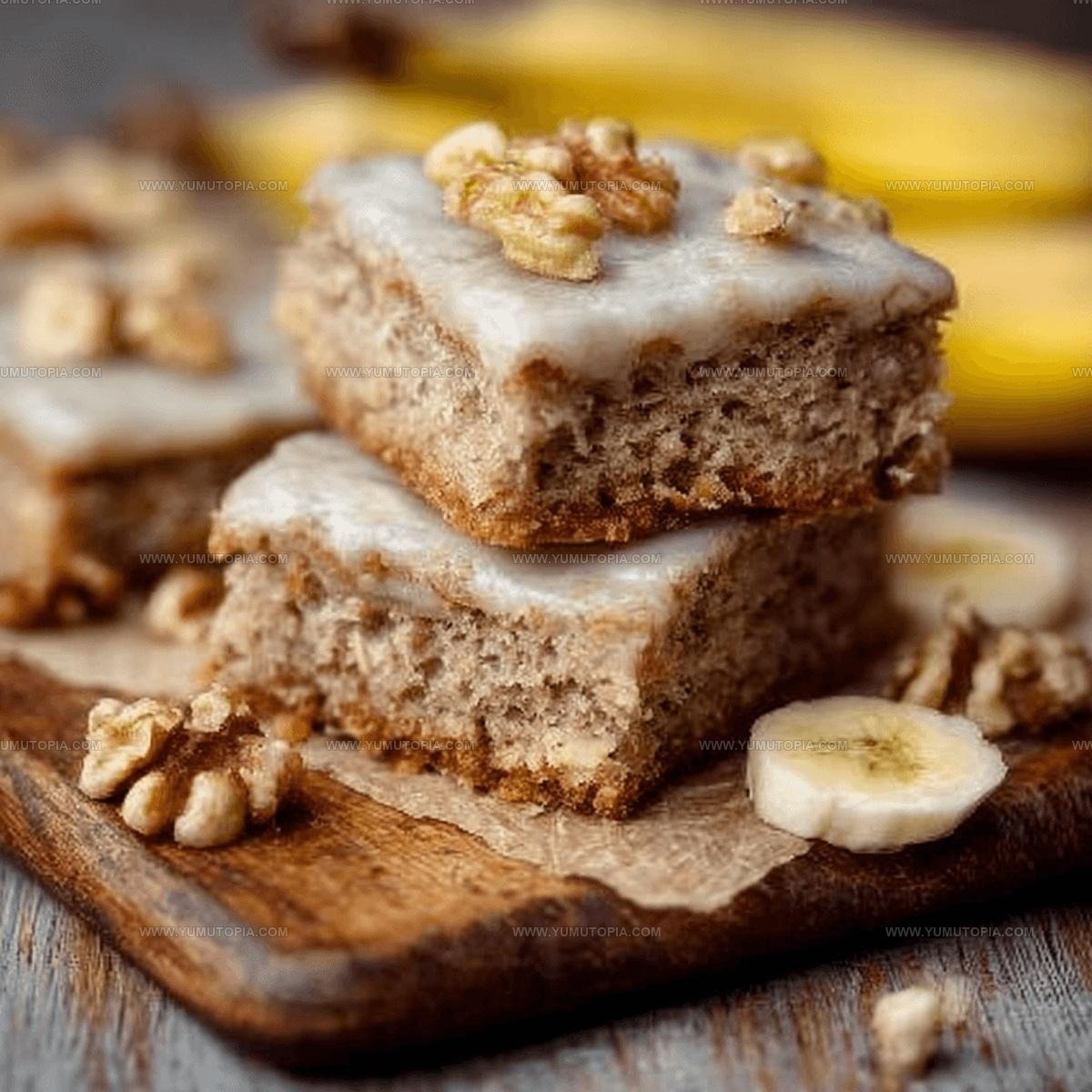 Cream Cheese Frosted Banana Bars Recipe