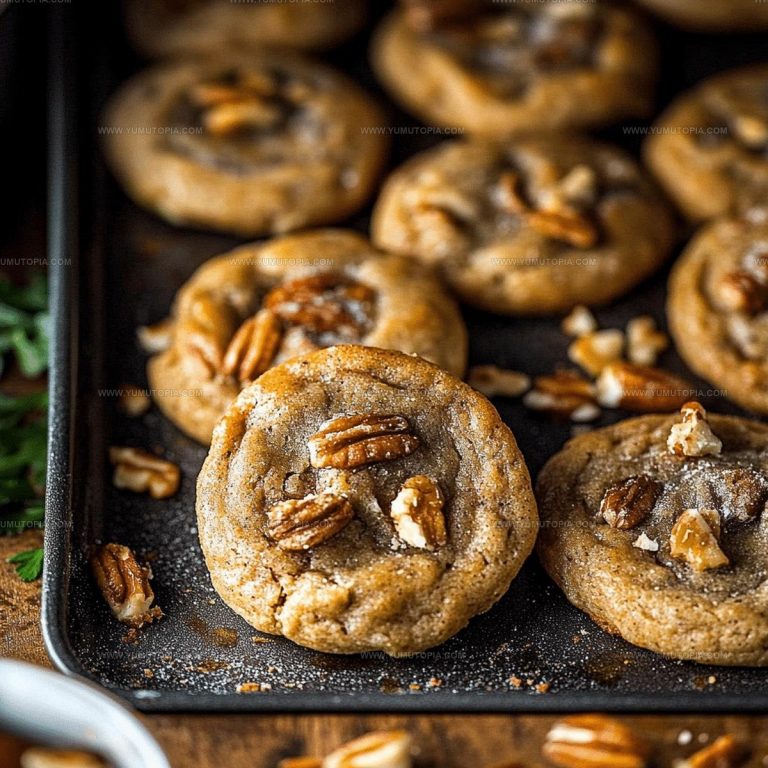 Fancy Butter Pecan Cookies Recipe