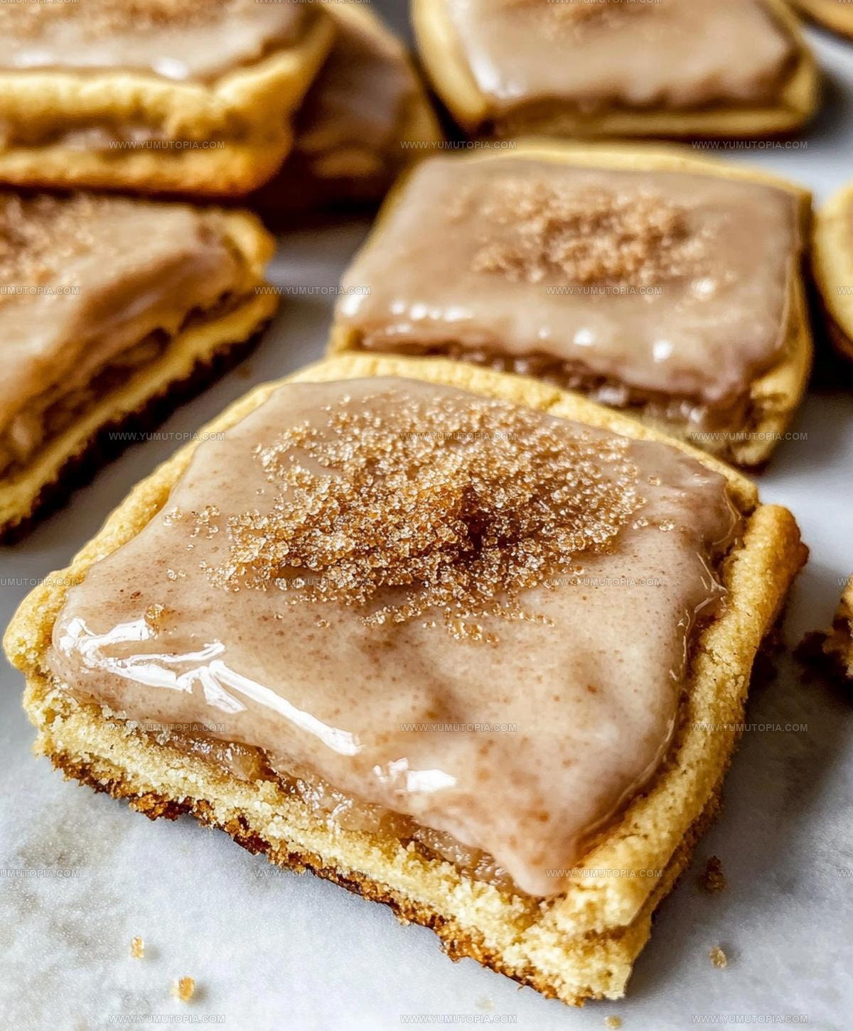 Frosted Brown Sugar Pop Tart Cookies Recipe