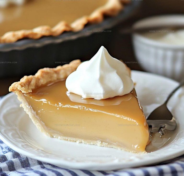 Butterscotch Pie Recipe