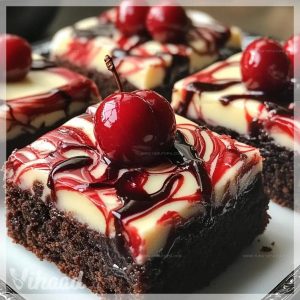 Cherry Cheesecake Brownies Recipe