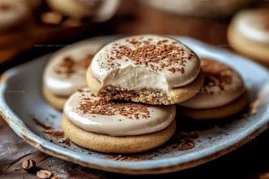 Coffee Cheesecake Cookies Recipe
