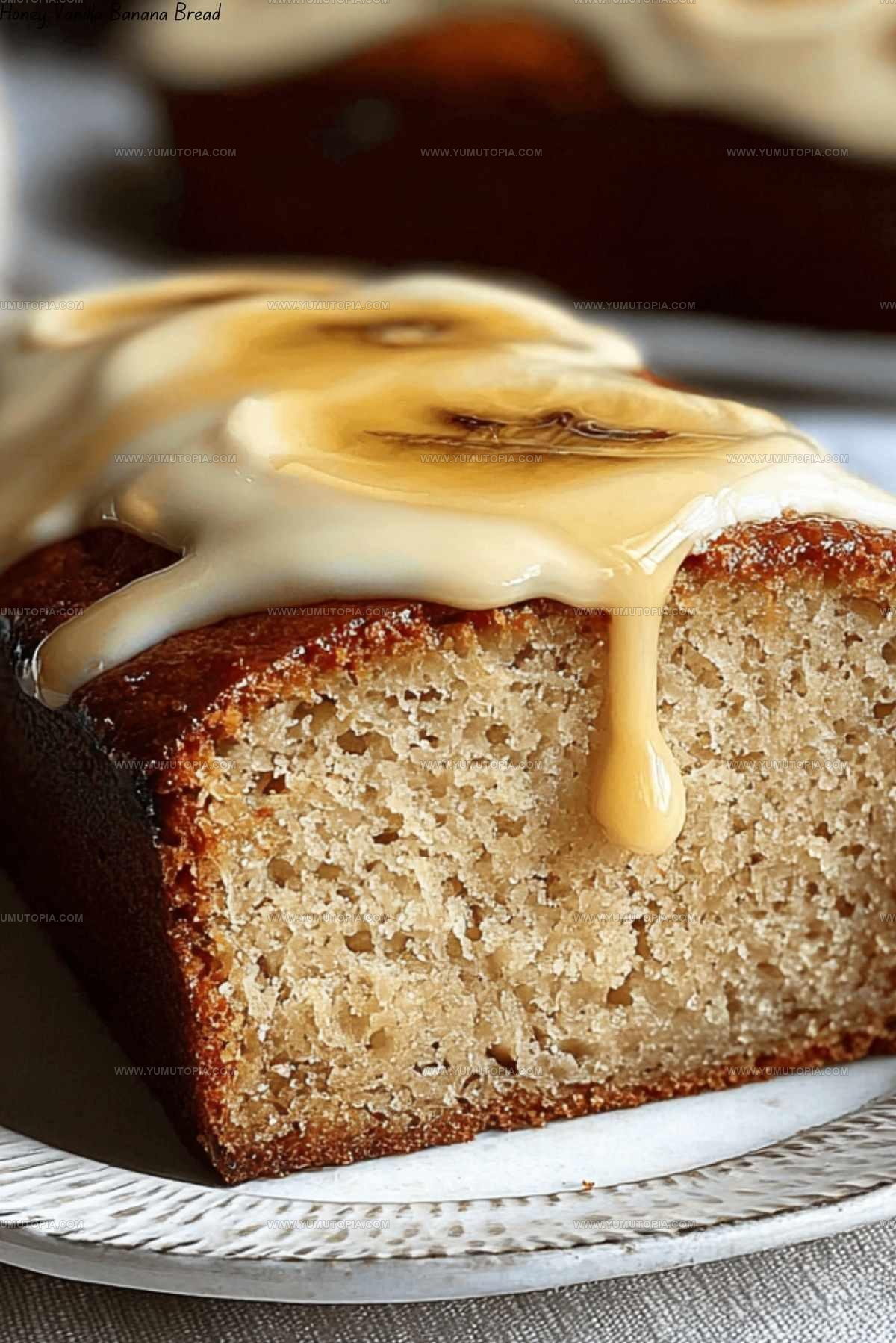 Naturally-Sweet Honey Vanilla Banana Bread Recipe