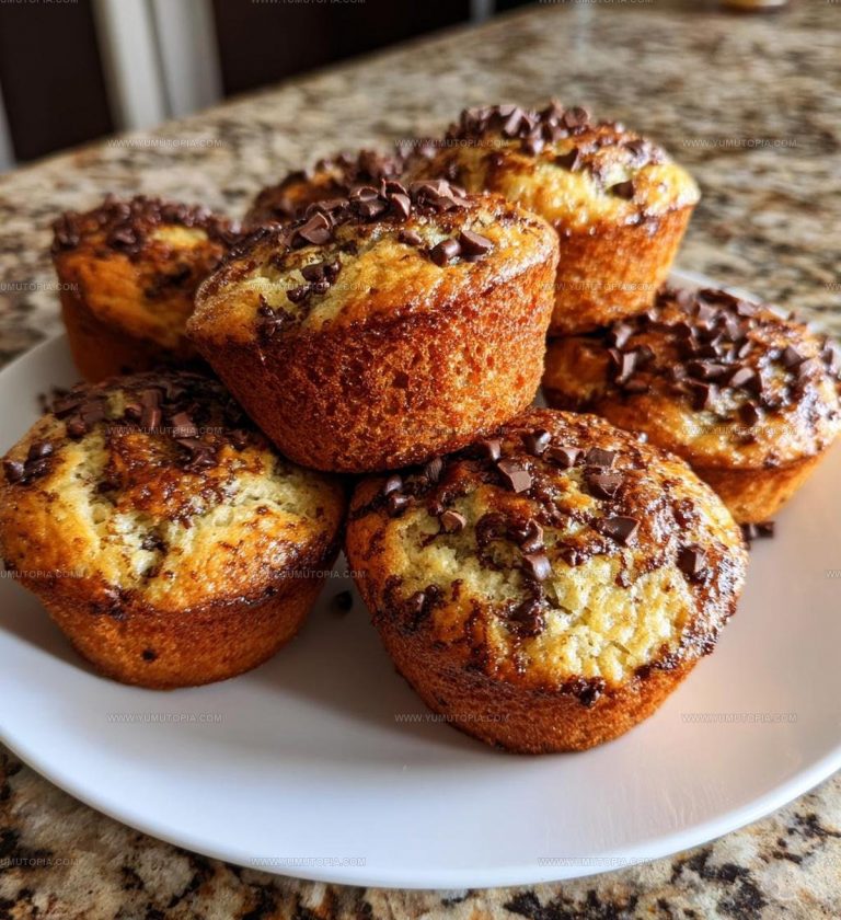 One Bowl Banana Chocolate Muffins Recipe