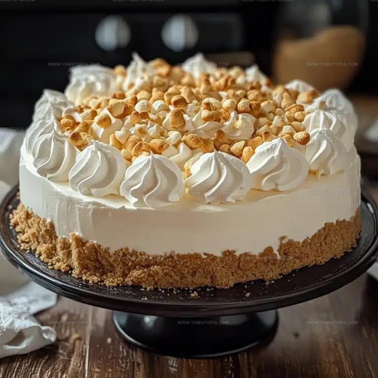 No-Bake Marshmallow Whip Cheesecake Recipe