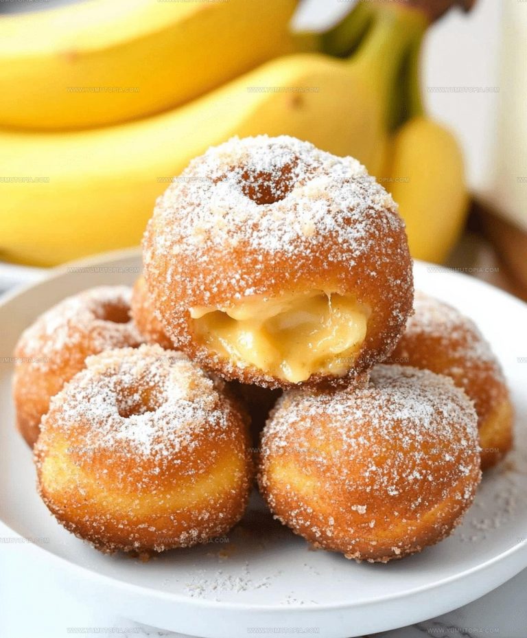 Banana Donut Holes Recipe