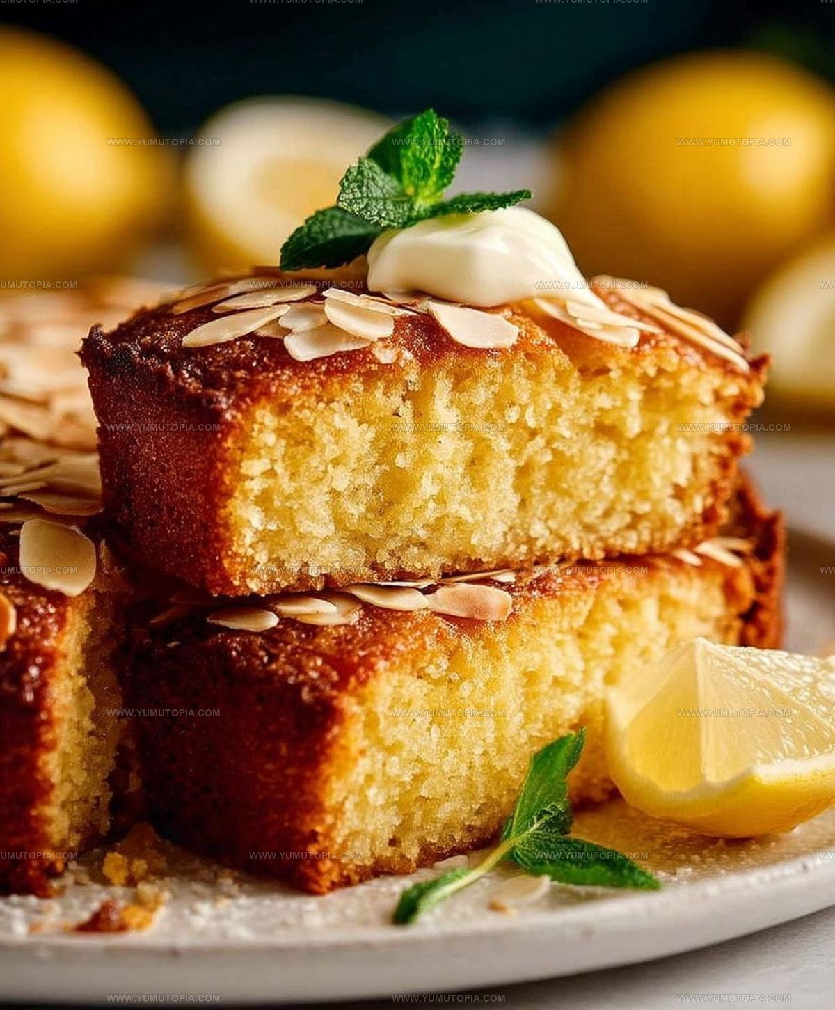Lemon Coconut Almond Cake Recipe