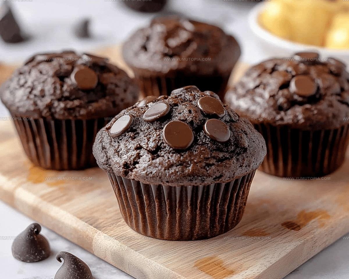 Bakery Style Chocolate Muffins Recipe