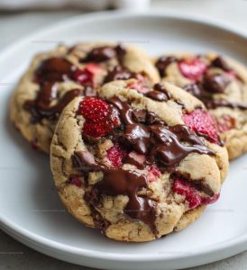 Chocolate Covered Strawberry Cookies Recipe