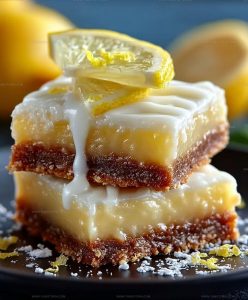 Lemon Brownies Recipe