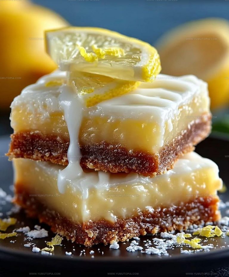 Lemon Brownies Recipe