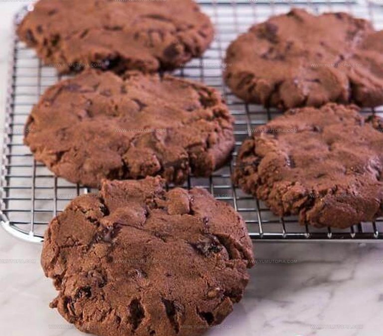 Double Chocolate Cherry Cookies Recipe
