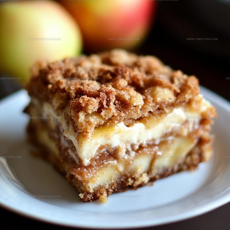 Apple Coffee Cake with Cream Cheese Recipe