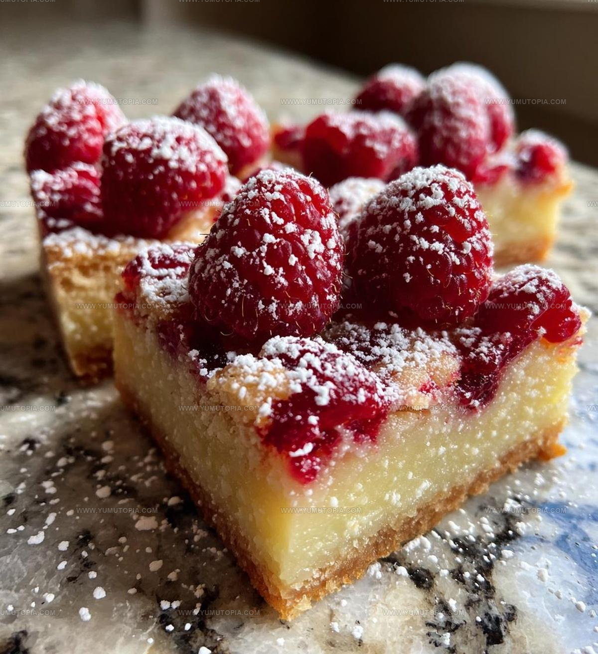 Tangy Raspberry Lemon Bars Recipe