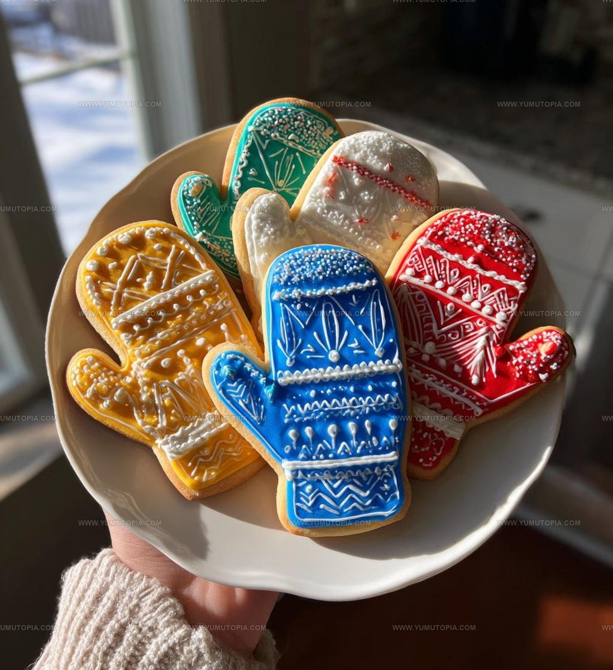 Sugar Cookie Mitten Cookies Recipe
