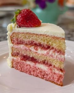 Strawberry Lemonade Cake Layers Recipe