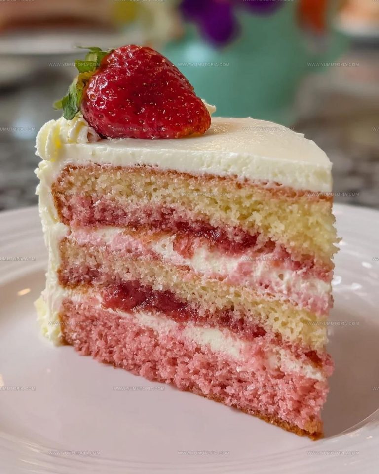 Strawberry Lemonade Cake Layers Recipe