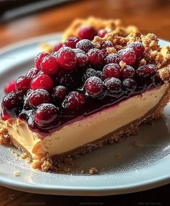 Cranberry Butterscotch Pie Recipe