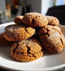 Soft Chewy Ginger Molasses Cookies Recipe