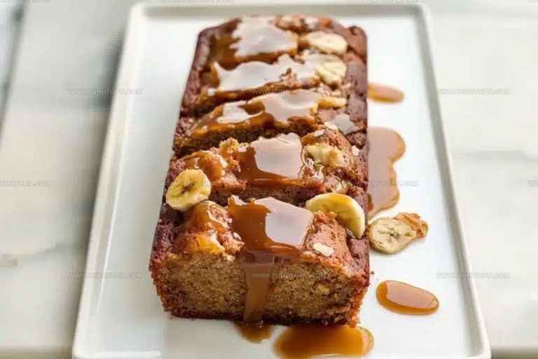 Sweet Salted Caramel Banana Bread Recipe