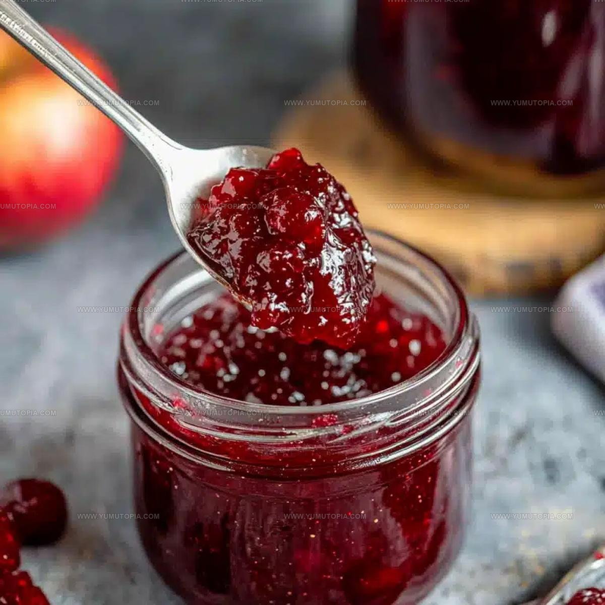 Tart Cranberry Apple Jam Recipe