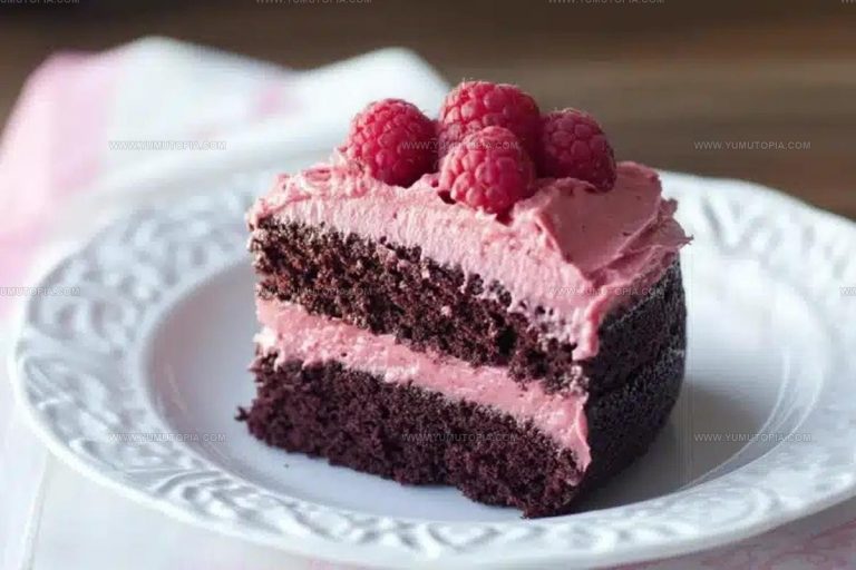 Chocolate Cake with Raspberry Frosting Recipe