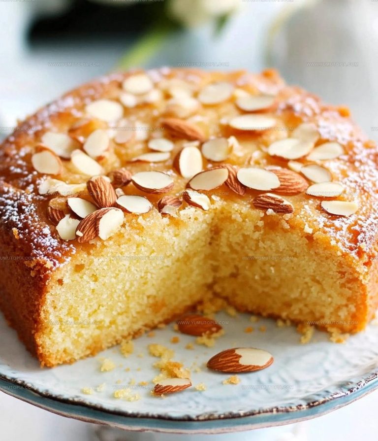 Easy Almond Cake Recipe