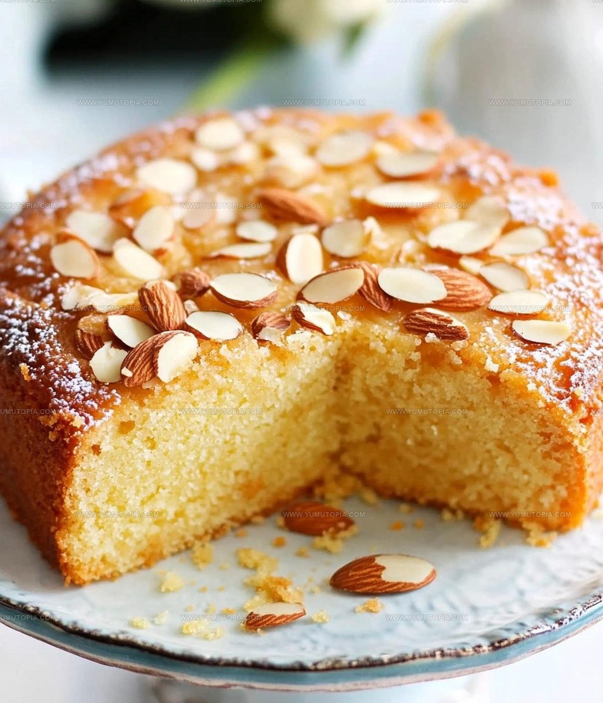 Easy Almond Cake Recipe