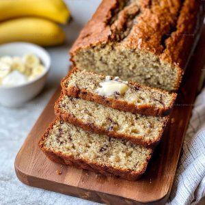 Beginner Friendly Easy Banana Bread Recipe