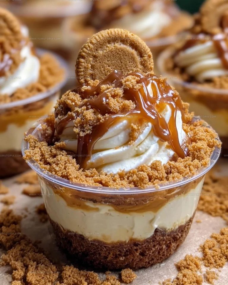 Cookie Butter Cheesecake Cups Recipe