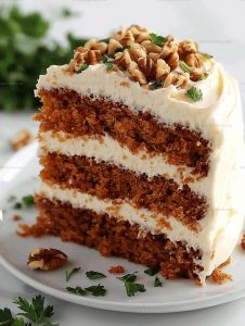 Simple Spiced Carrot Cake Recipe