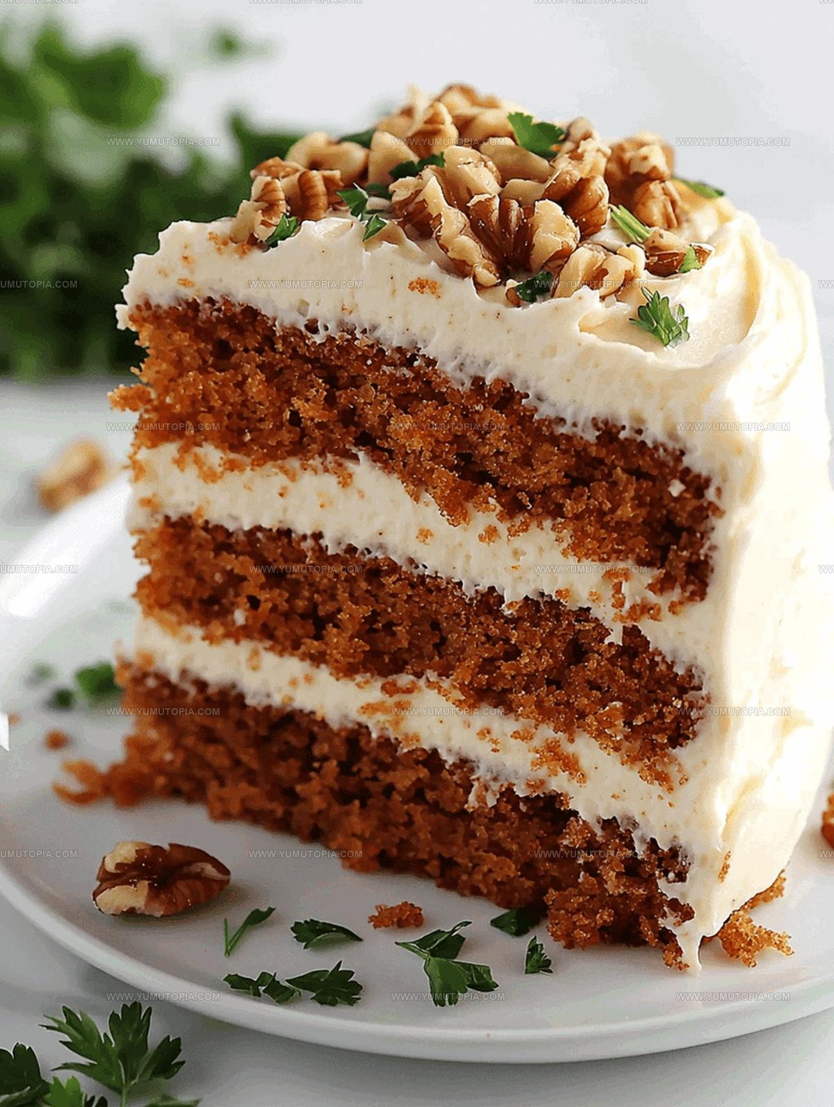 Simple Spiced Carrot Cake Recipe