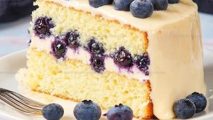 Blueberry Lemon Mascarpone Cake Recipe