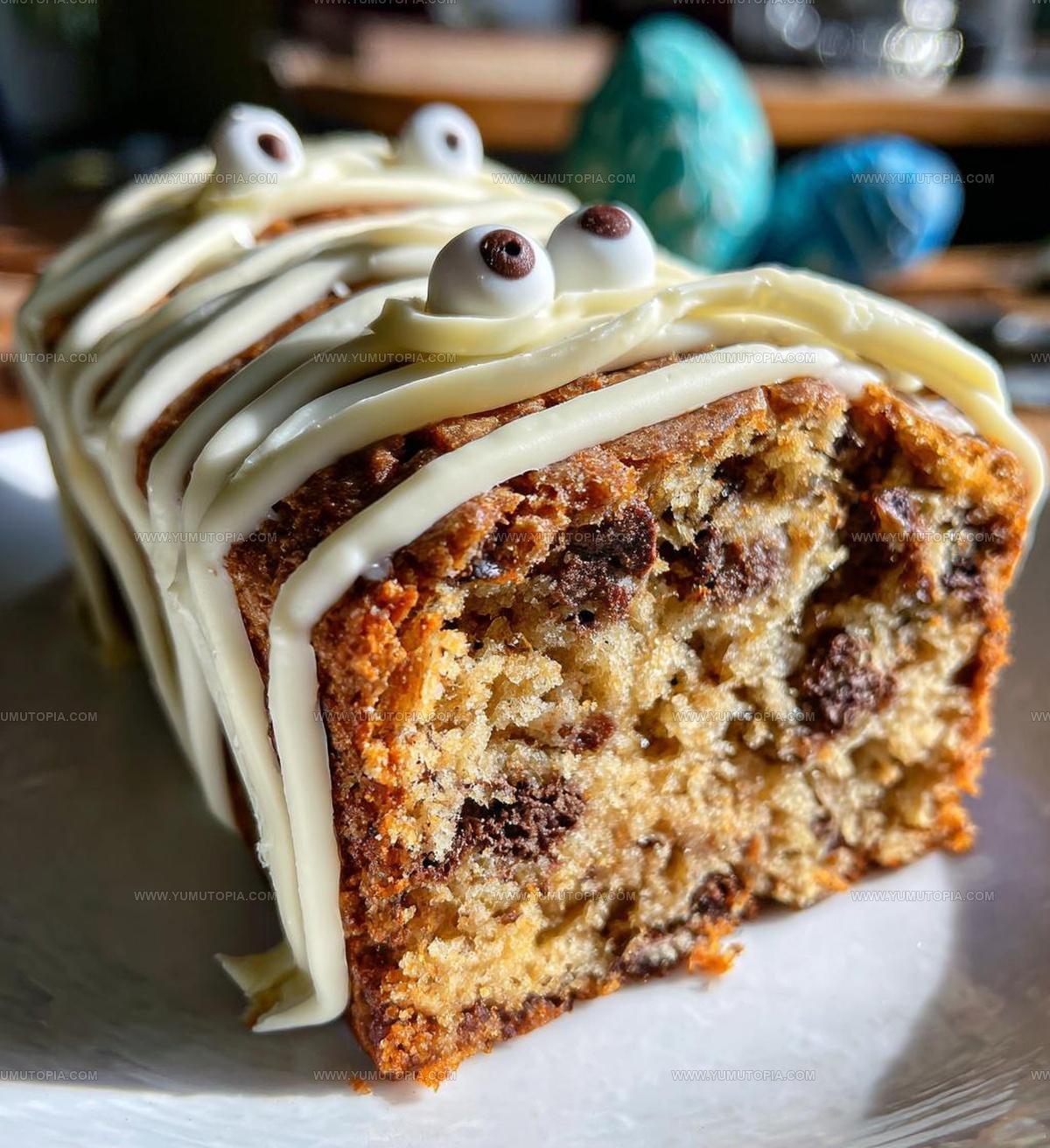 Chocolate Chip Mummy Cake Recipe