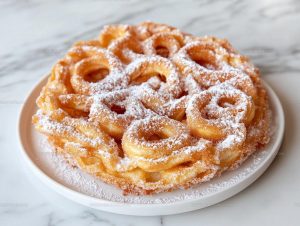 Classic Crispy Funnel Cake Recipe