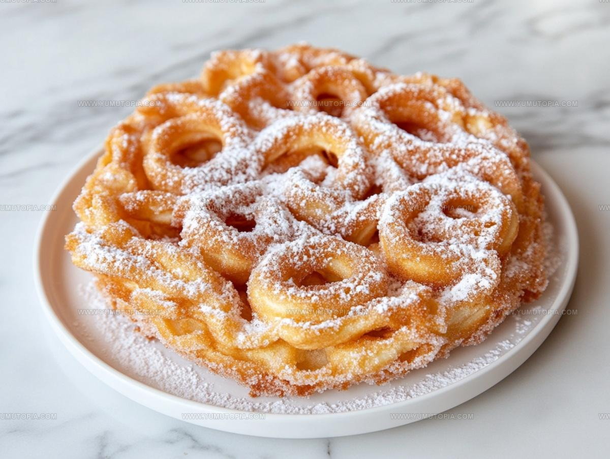 Classic Crispy Funnel Cake Recipe