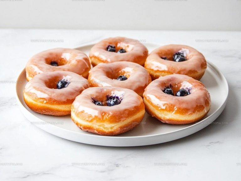 Blueberry Cake Donuts Recipe