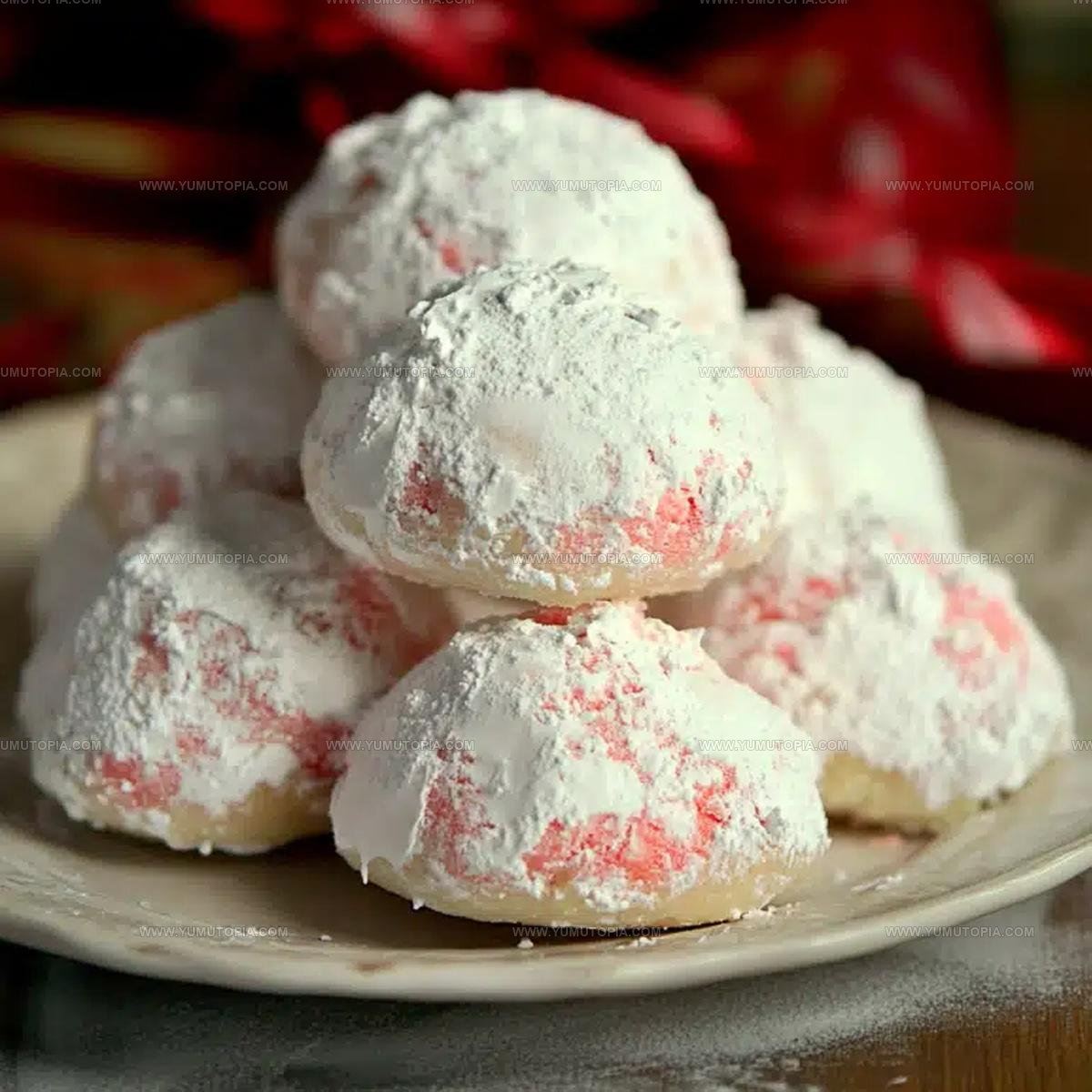 Peppermint Snowball Cookies Recipe
