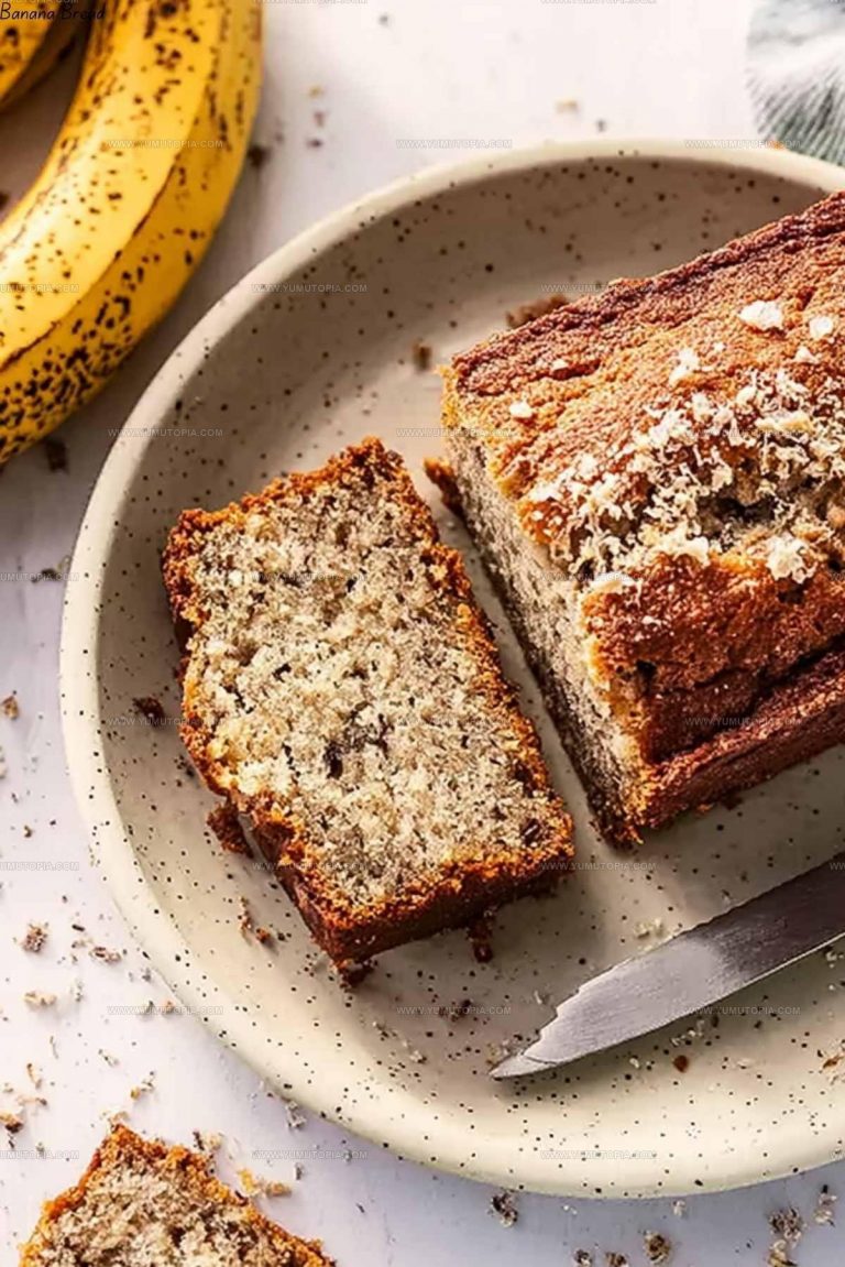 Walnut-Free Classic Banana Bread Recipe