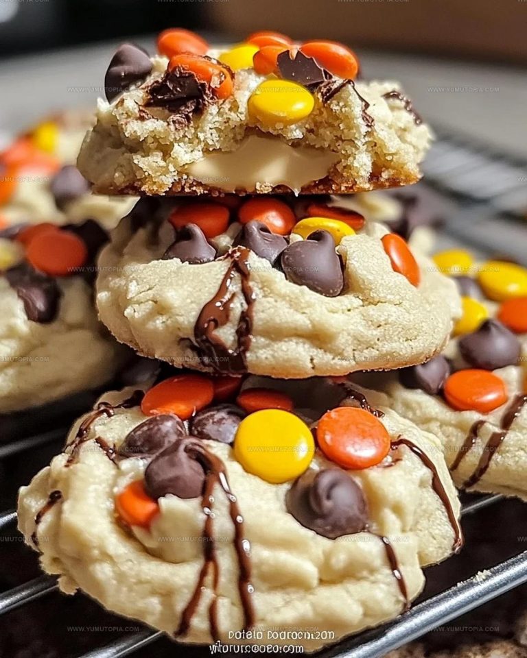Gooey Reeses Cheesecake Cookies Recipe