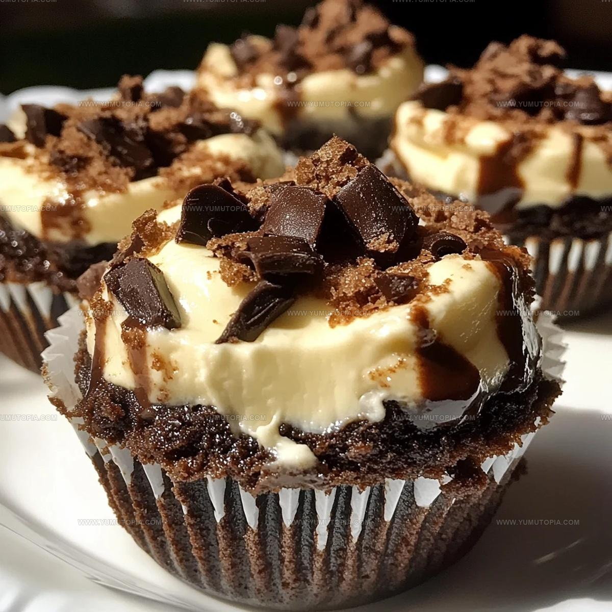 Loaded Brownie Cheesecake Cups Recipe