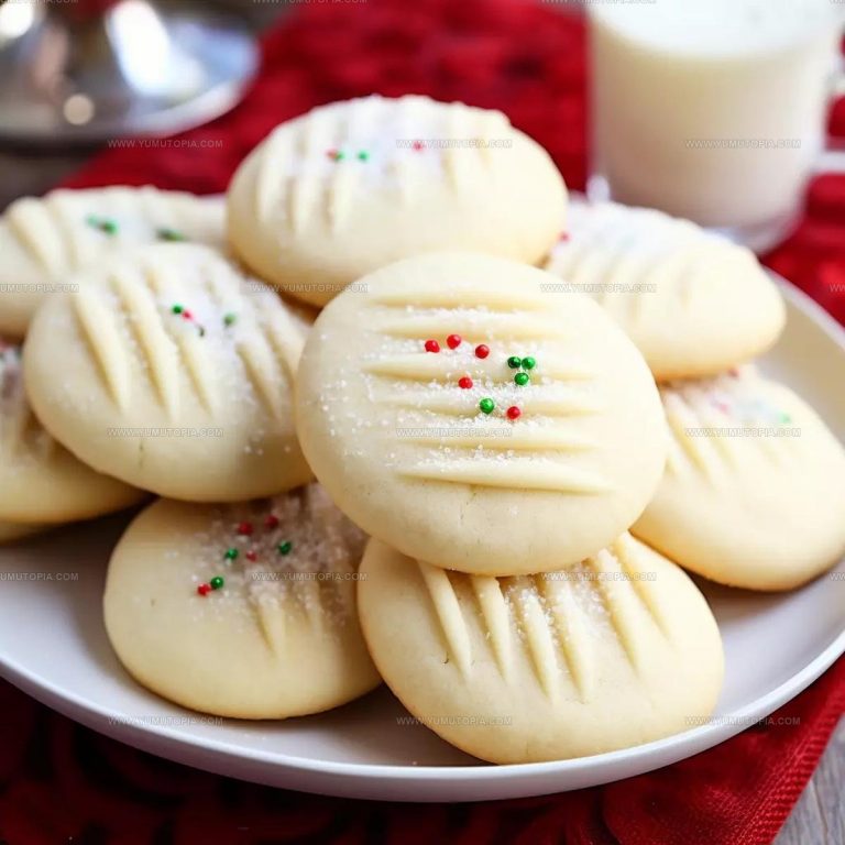 Meltaway Whipped Shortbread Cookies Recipe