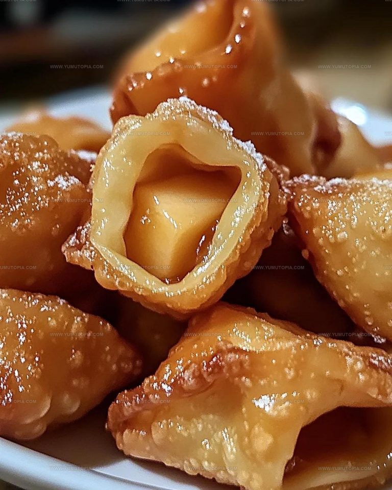 Apple Pie Wontons Recipe