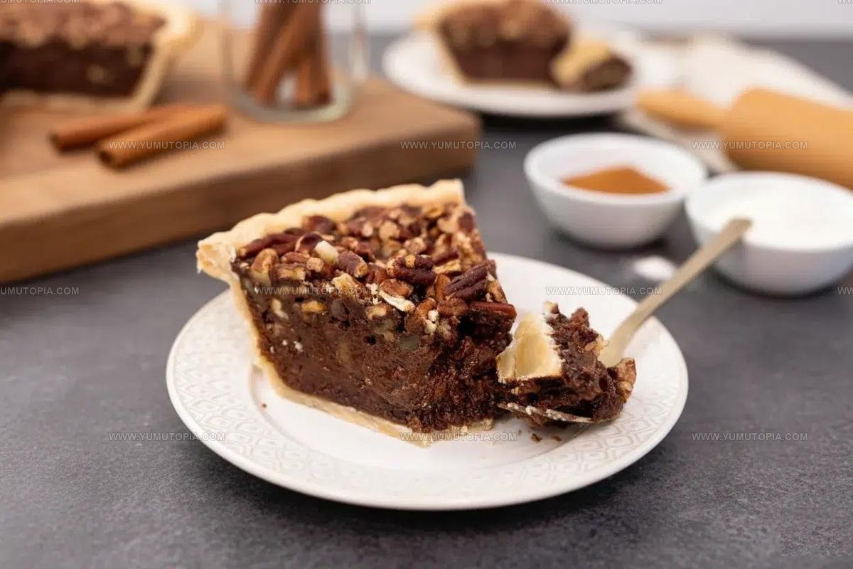Deep-Dish Texas Chocolate Pecan Pie Recipe
