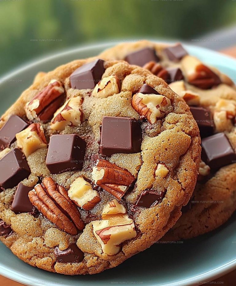 Chocolate Chunk Pecan Cookies Recipe