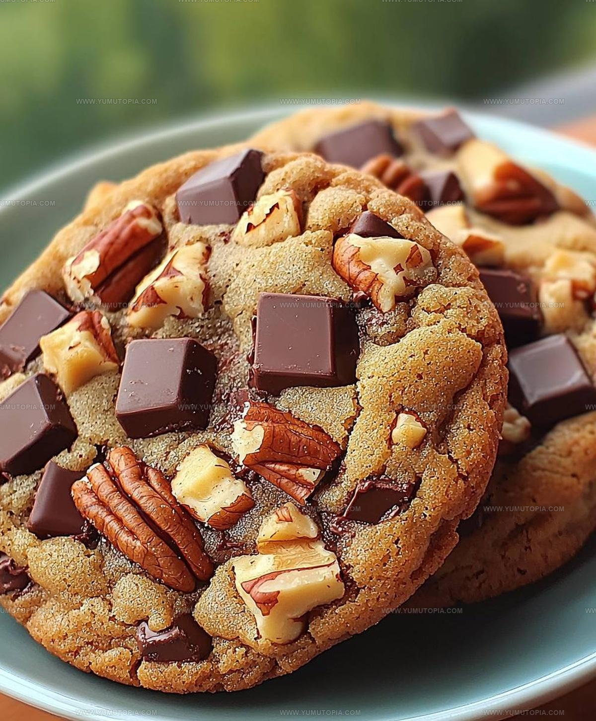 Chocolate Chunk Pecan Cookies Recipe