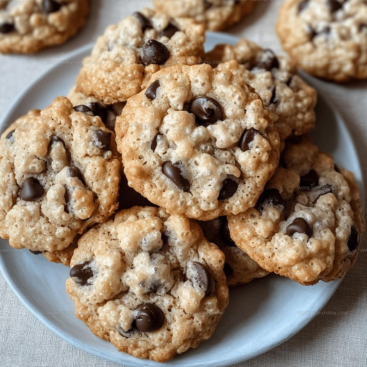 Chocolate Chip Rice Crispy Cookies Recipe