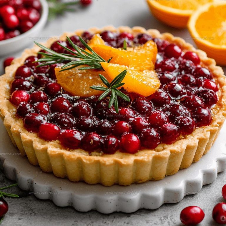 Cranberry Orange Tart Recipe