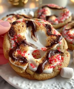 Gooey Marshmallow Cookies Recipe
