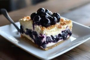 Blueberry Cream Cheesecake Lasagna Recipe